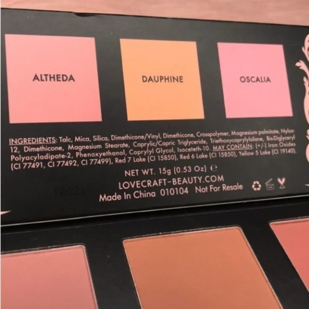 Lovecraft Beauty Blush Trio Palette